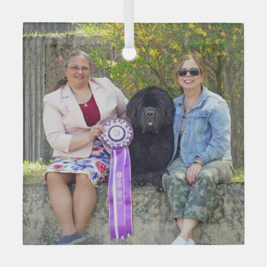 Special Order for Carol B Glass Ornament (Voorkant)