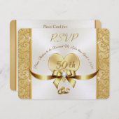 Special Order Millie 50ste verjaardag RSVP kaarten (Voorkant / Achterkant)
