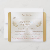 Special Order Millie 50ste verjaardag RSVP-kaarten Kaart (Achterkant)