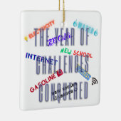 Special Order New Challenges Ornament (Rechts)