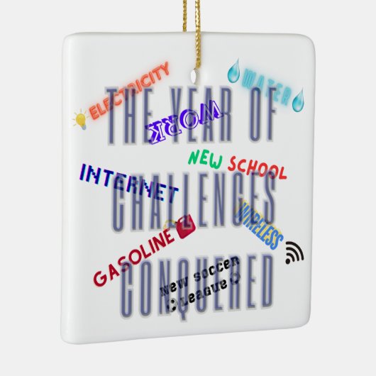 Special Order New Challenges Ornament (Rechts)