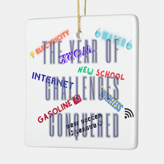 Special Order New Challenges Ornament (Links)