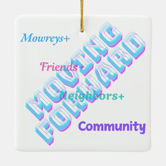 Special Order New Challenges Ornament (Achterkant)