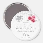 Special Order Wedding Magnets for Geraldine Magneet (Voorkant / Achterkant)