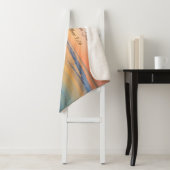 Special Order Winter Beach Sunset Sherpa Blanket Deken (In situ)