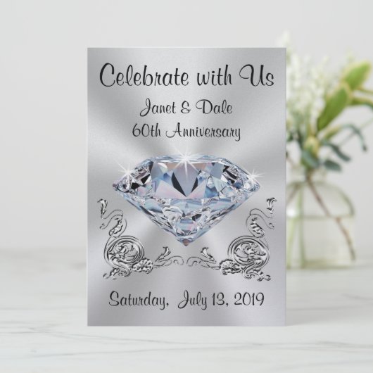 Special Orders 60th Anniversary Uitnodiging (Staand voorkant)