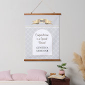 Special! Personalized BIG retirement  Hanging Tape Hangend Wandkleed (Slaapkamer)