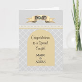 Special! Personalized Engagement Card Kaart (Voorkant)
