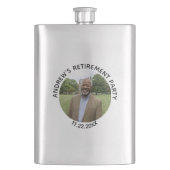 Special Photo Elegant Retirement Party Flacon (Voorkant)