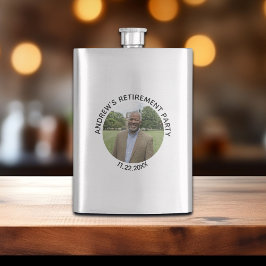 Special Photo Elegant Retirement Party Flacon