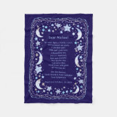 Special Prayer for Baby Boy Baptism Fleece Blanket Deken (Voorkant)