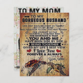 Special Present For Dad | To My Husband Letter | Kaart (Voorkant / Achterkant)