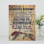 Special Present For Dad | To My Husband Letter | Menu (Staand voorkant)