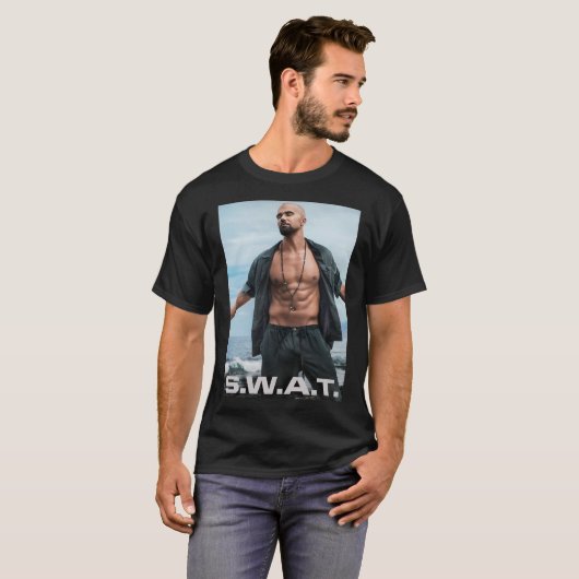 Special Present Shemar Moore Gift Movie Fans Class T-shirt (Voorkant volledig)