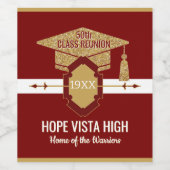 Special Reunion!  50th class reunion  Wijn Etiket (Enkel label)