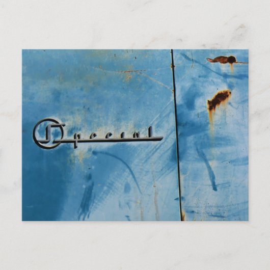 "Special" - Rusty American Car Briefkaart (Voorkant)