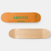 SPECIAL Skateboard orange (Horizontaal)