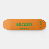 SPECIAL Skateboard orange (Horizontaal)