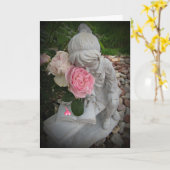 Special Thought Roos Kiss Kaart (Gele Bloem)