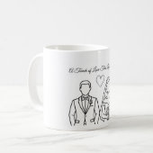 special wedding couple mug koffiemok (Voorkant links)