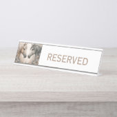 Special Wedding Reserved Sign Bureau Naambordje (Voorkant)