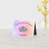 Speciale 100e verblijfskaart kaart (Gele Bloem)