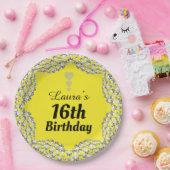 Speciale 16e of bewerk borden voor leeftijdgenoten papieren bordje (Feest)