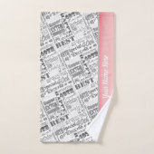 Speciale 40e verjaardag Persoonlijke cadeaus voor  Bad Handdoek (Handdoek)