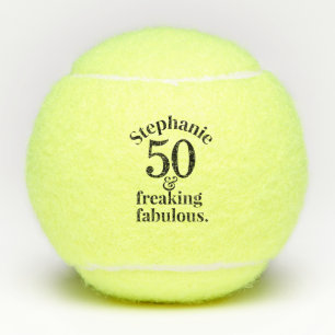 Speciale 50- en Fabulous Birthday Tennisballen