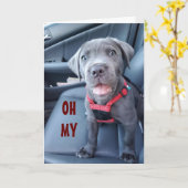 SPECIALE 50e VERJAARDAG WENSEN VAN EEN SPECIALE PU Kaart (Gele Bloem)