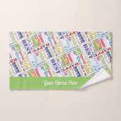 Speciale 60e verjaardag Persoonlijke cadeaus voor Bad Handdoek (Handdoek)