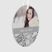 Speciale 60e verjaardag Persoonlijke cadeaus voor  Ornament (voorkant)