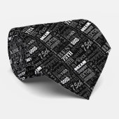 Speciale 75e gepersonaliseerde cadeautjes van de B Stropdas (Opgerold)