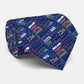 Speciale 75e gepersonaliseerde cadeautjes van de B Stropdas (Opgerold)