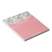 Speciale 80e verjaardagsfeestje gepersonaliseerde  notitieblok (Schuin)