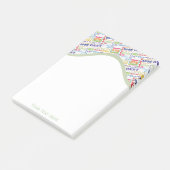 Speciale 90e verjaardag Persoonlijke cadeaus voor Post-it® Notes (Schuin)