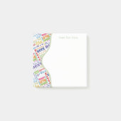 Speciale 95e verjaardagsfeestje gepersonaliseerde  post-it® notes (Voorkant)