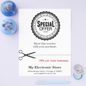 Speciale aanbieding flyer (Enkel)