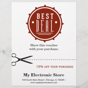 Speciale aanbieding flyer