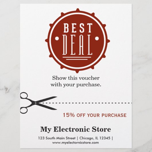 Speciale Aanbieding Flyer (Voorkant)