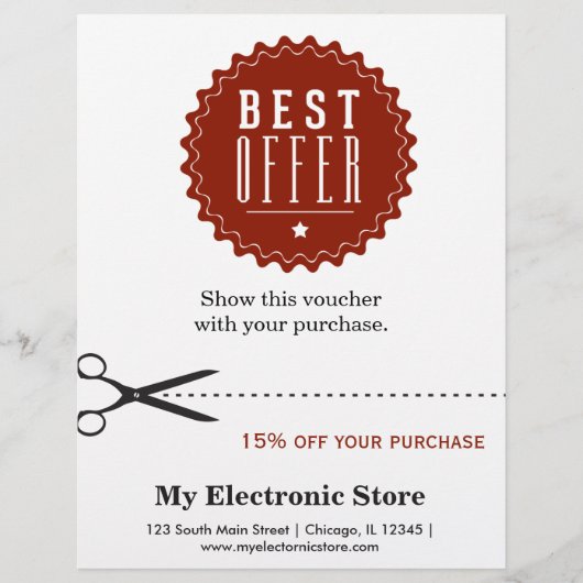 Speciale aanbieding flyer (Voorkant)