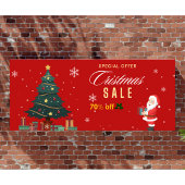 Speciale Aanbieding Kerstverkoop X% korting groot Spandoek