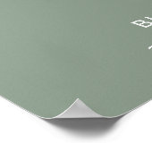 Speciale aanbieding korting definitieve uitverkoop poster (Hoek)