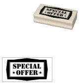SPECIALE AANBIEDING RUBBERSTEMPEL (Gestempeld)