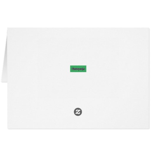 Speciale aanbieding - Verjaarkaart (Achterkant Horizontaal)