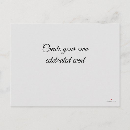 Speciale aankondiging Save the Date Toast (Achterkant)