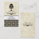 Speciale aanvraag voor Nysha's taarten Visitekaartje (Voorkant / Achterkant)