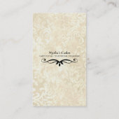 Speciale aanvraag voor Nysha's taarten Visitekaartje (Achterkant)