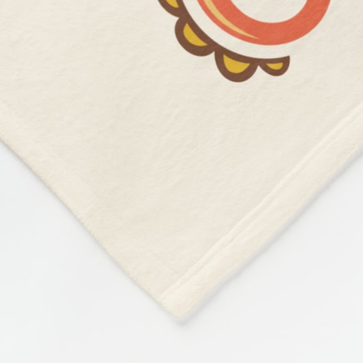 Speciale ABC Animal Fleece Blanket (Hoek)