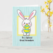 Speciale achterkleinzoon kaart (Gele Bloem)